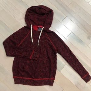 N:philanthropy soft terry distressed hoodie sweatshirt